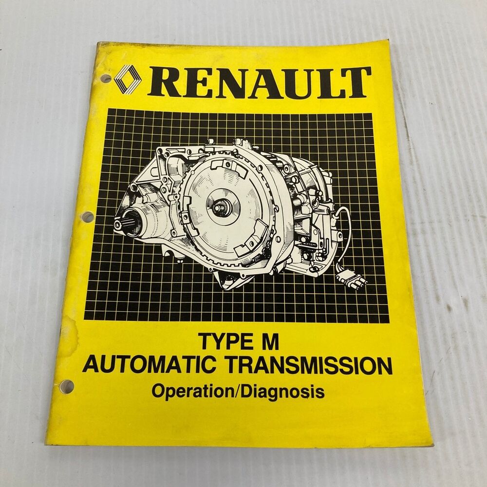 Renault Type M Automatic Transmission Operation Diagnosis 1985